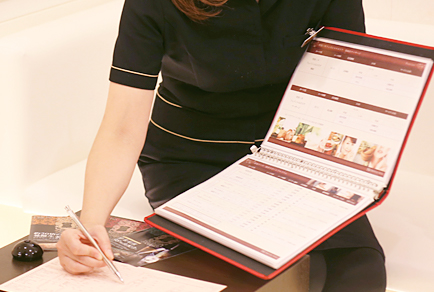 通いやすい価格設定と分かりやすい価格表示